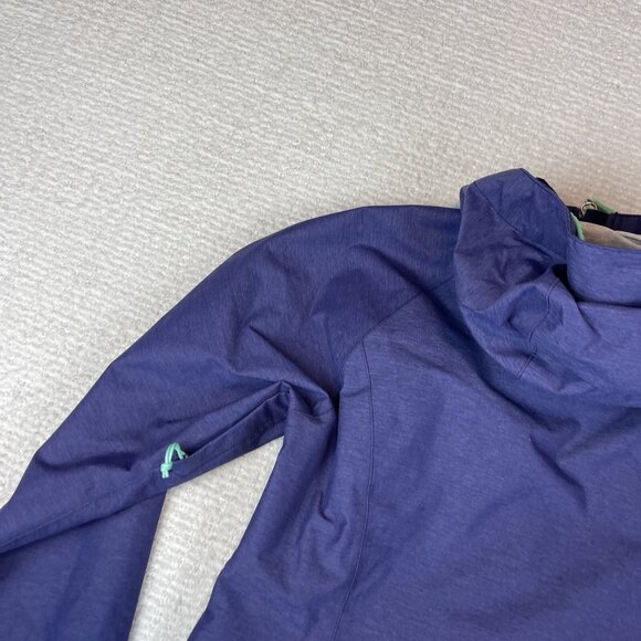 The North Face Jacket Womens Hyvent 2.5L Rain Jacket Zip Coat Purple XS - Picture 16 of 16